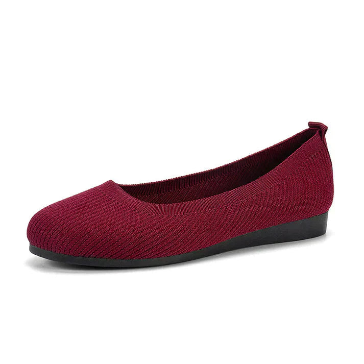 Daphne | Women's Knit Slip-On Ballet Style Flats