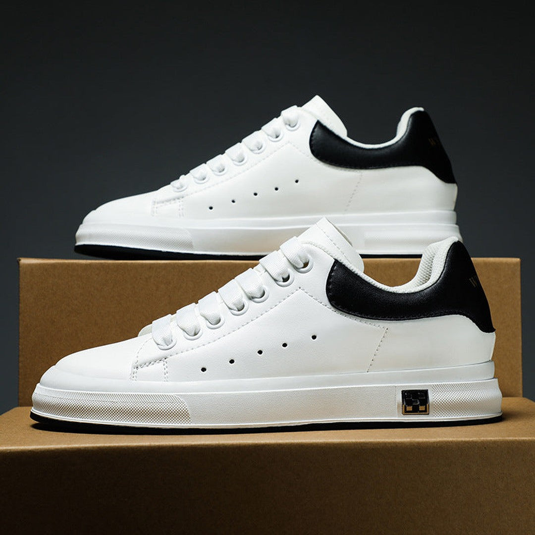 Man wearing the Baird men's sneakers, 10 view