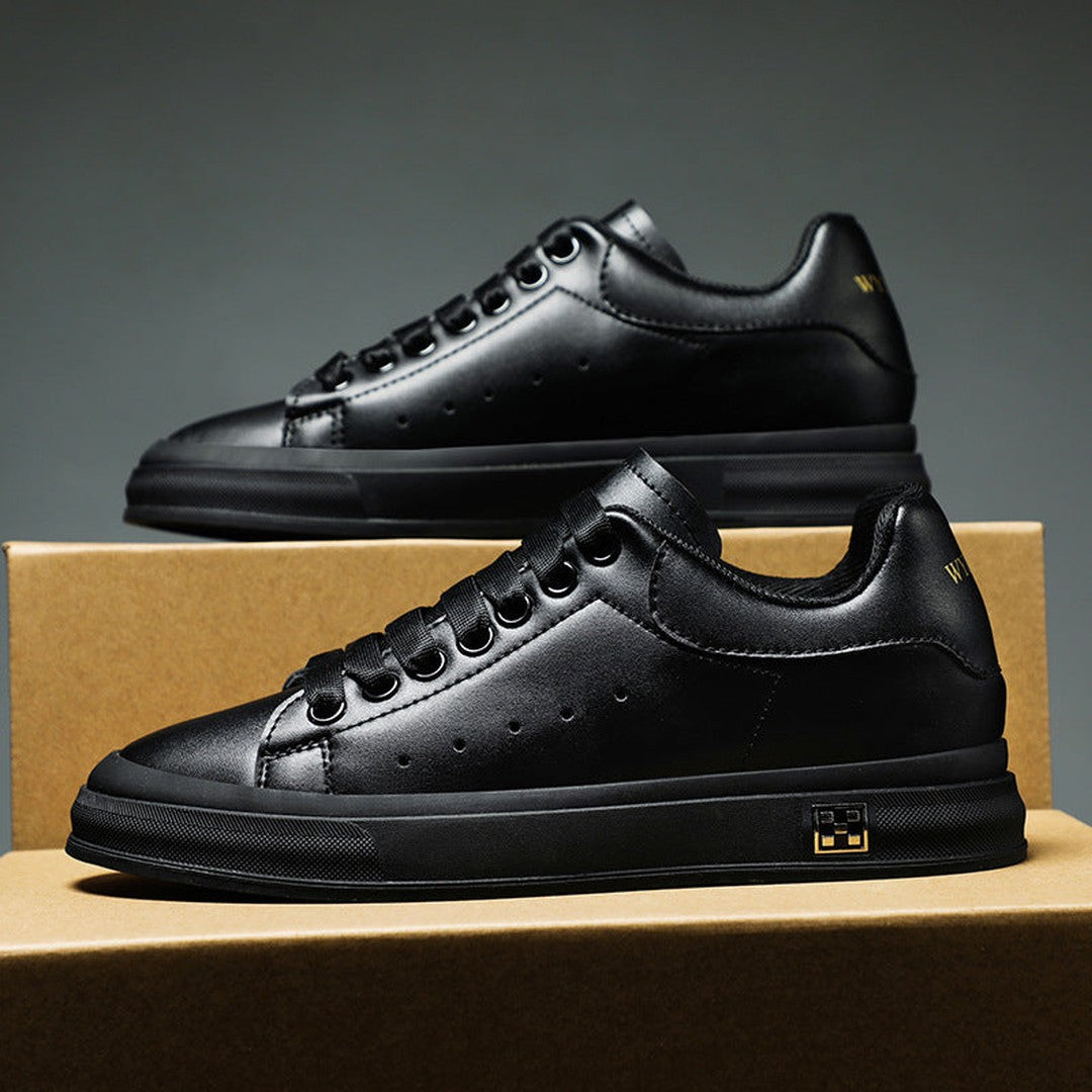 Man wearing the Baird men's sneakers, 9 view