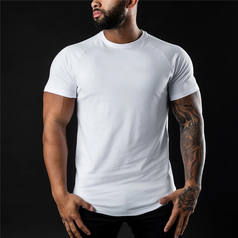 Connor | Men's Slim-Fit Raglan Sleeve Crew Neck T Shirt