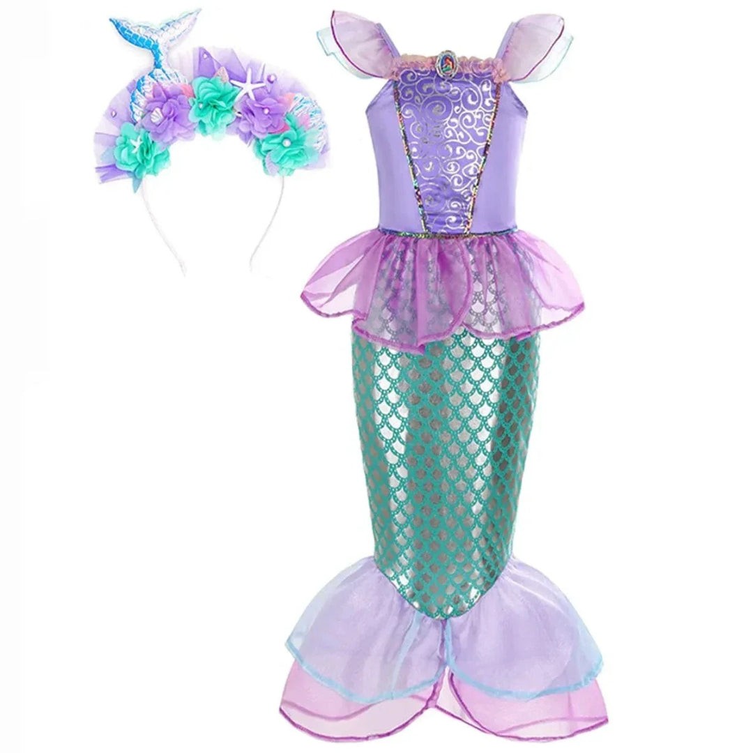 Children's princess costume with accessories - product photo 7