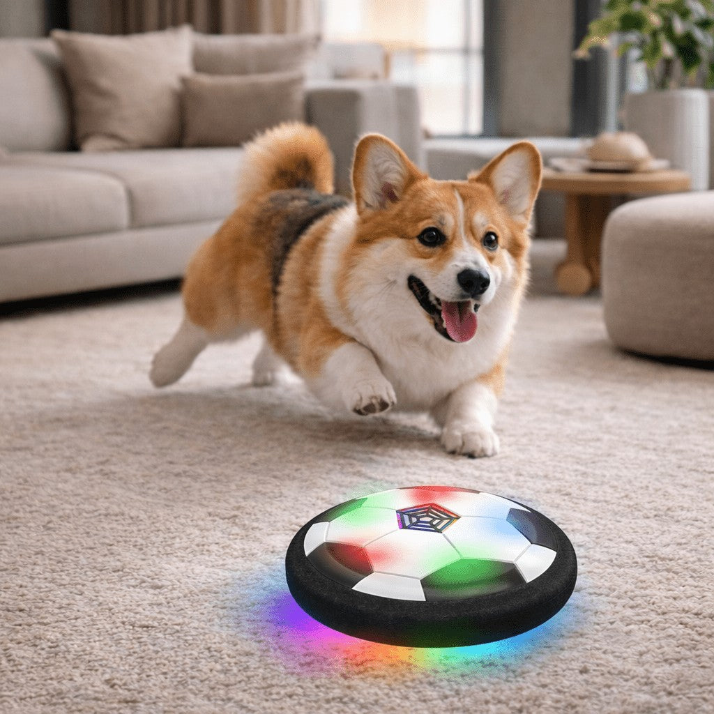 Interactive self-moving dog play ball - product photo 1