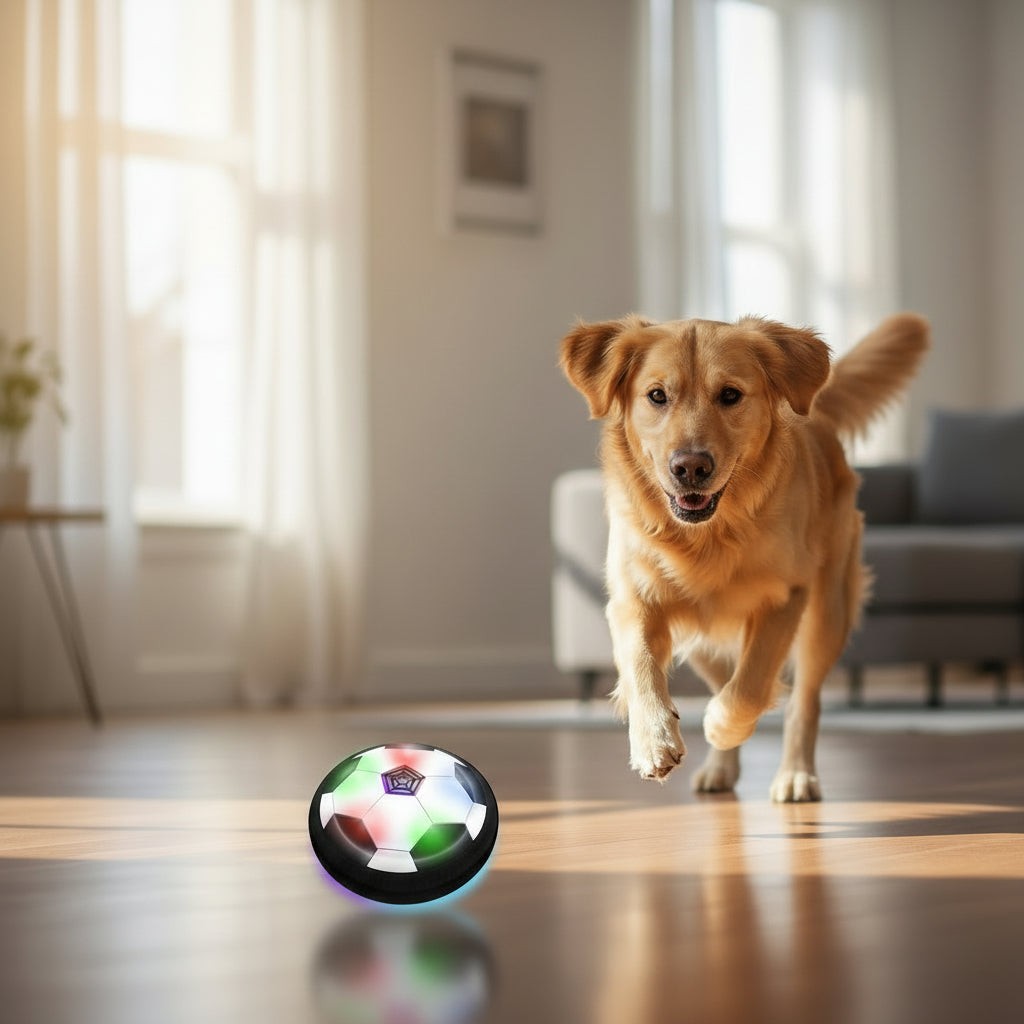 Interactive self-moving dog play ball - product photo 4
