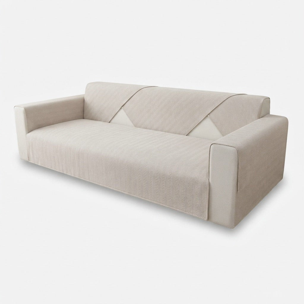 Non-slip chenille sofa cover - product photo 12