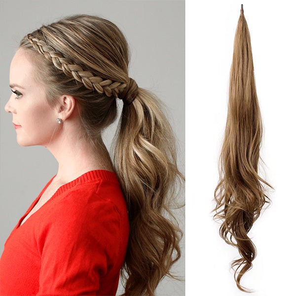 Clip-in volume ponytail hairpiece - product photo 10