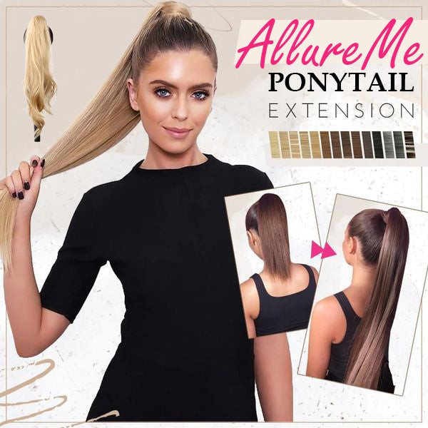 Clip-in volume ponytail hairpiece - product photo 2