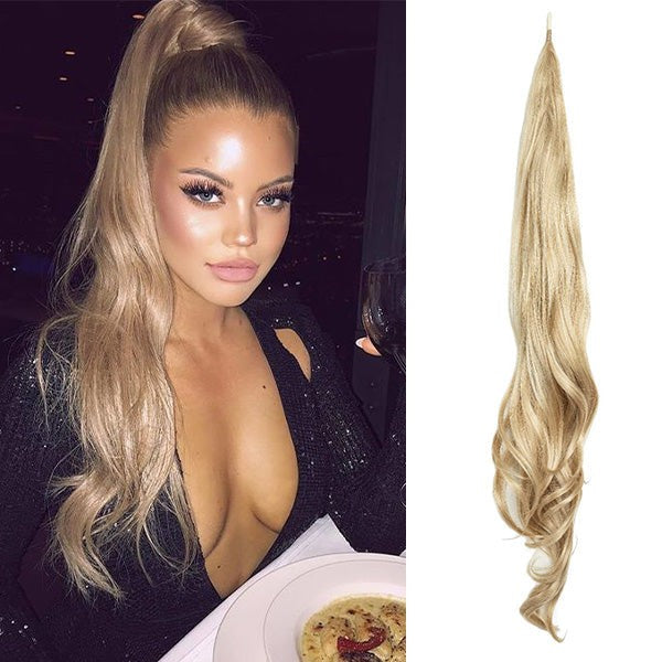 Clip-in volume ponytail hairpiece - product photo 9