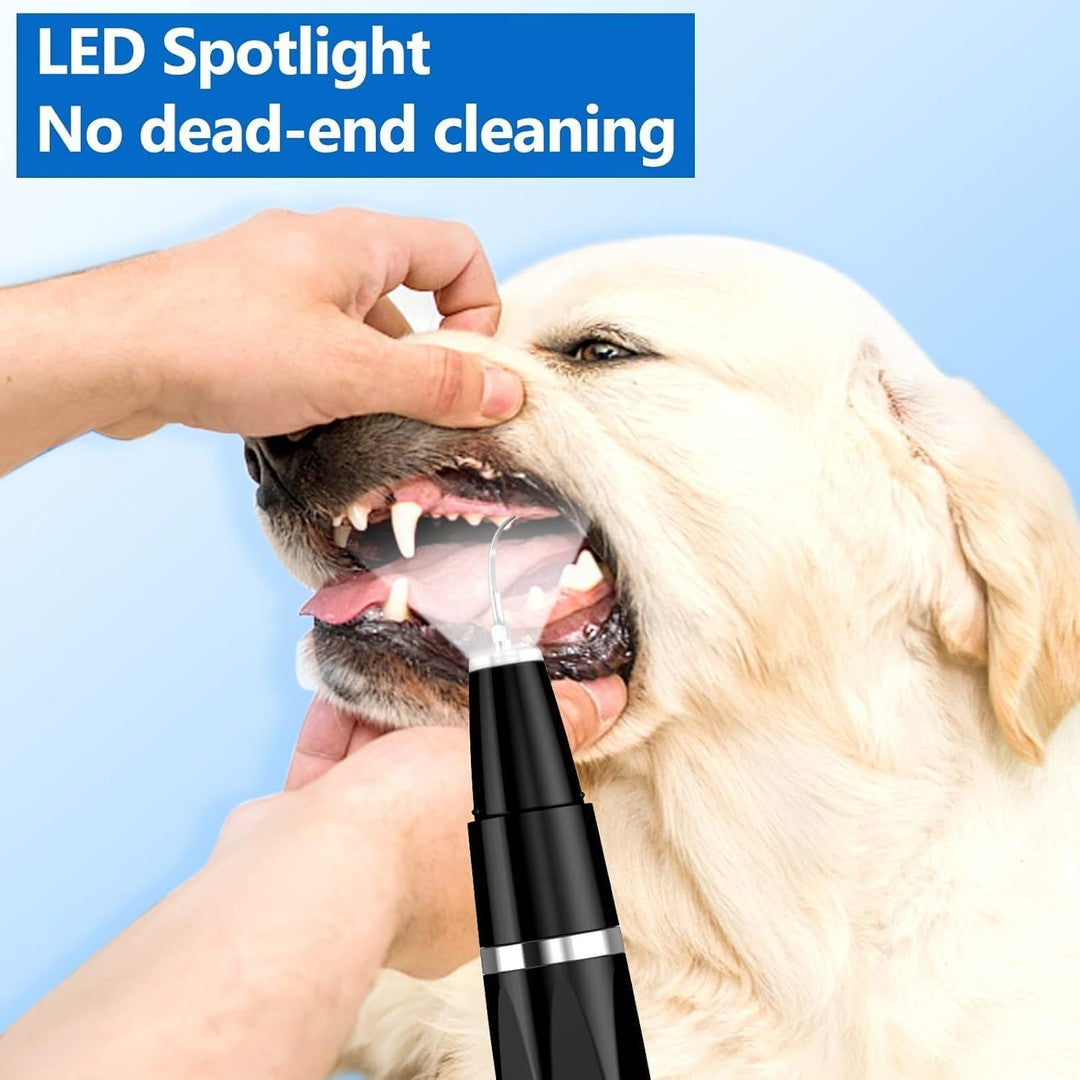 Rechargeable ultrasonic dental cleaning tool for pets - product photo 6