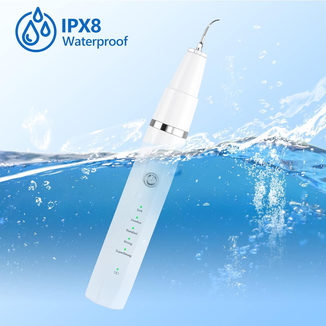 Rechargeable ultrasonic dental cleaning tool for pets - product photo 9