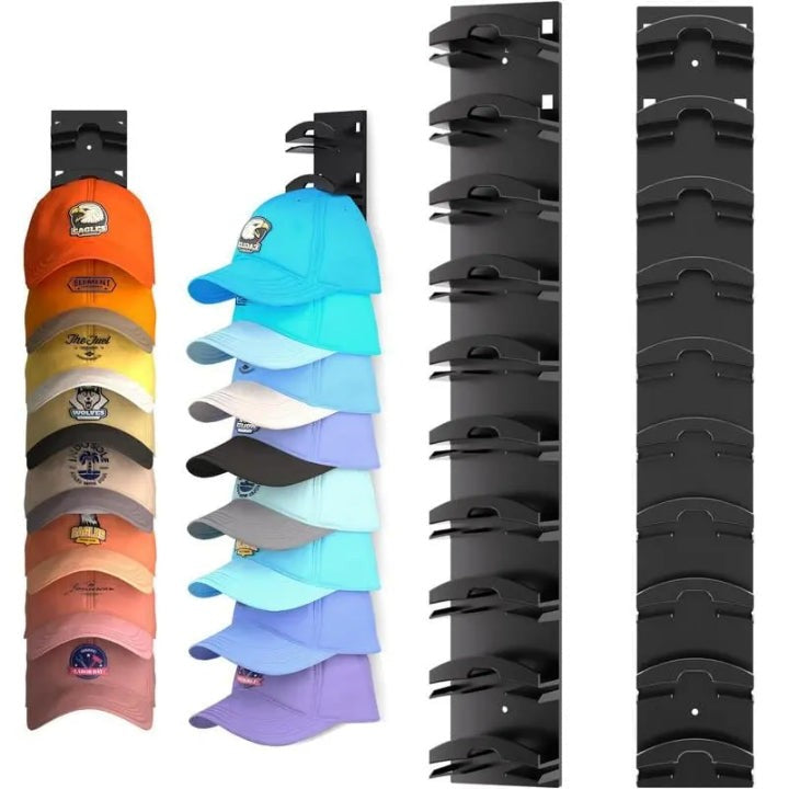 Wall-mounted cap organizer rack - product photo 6