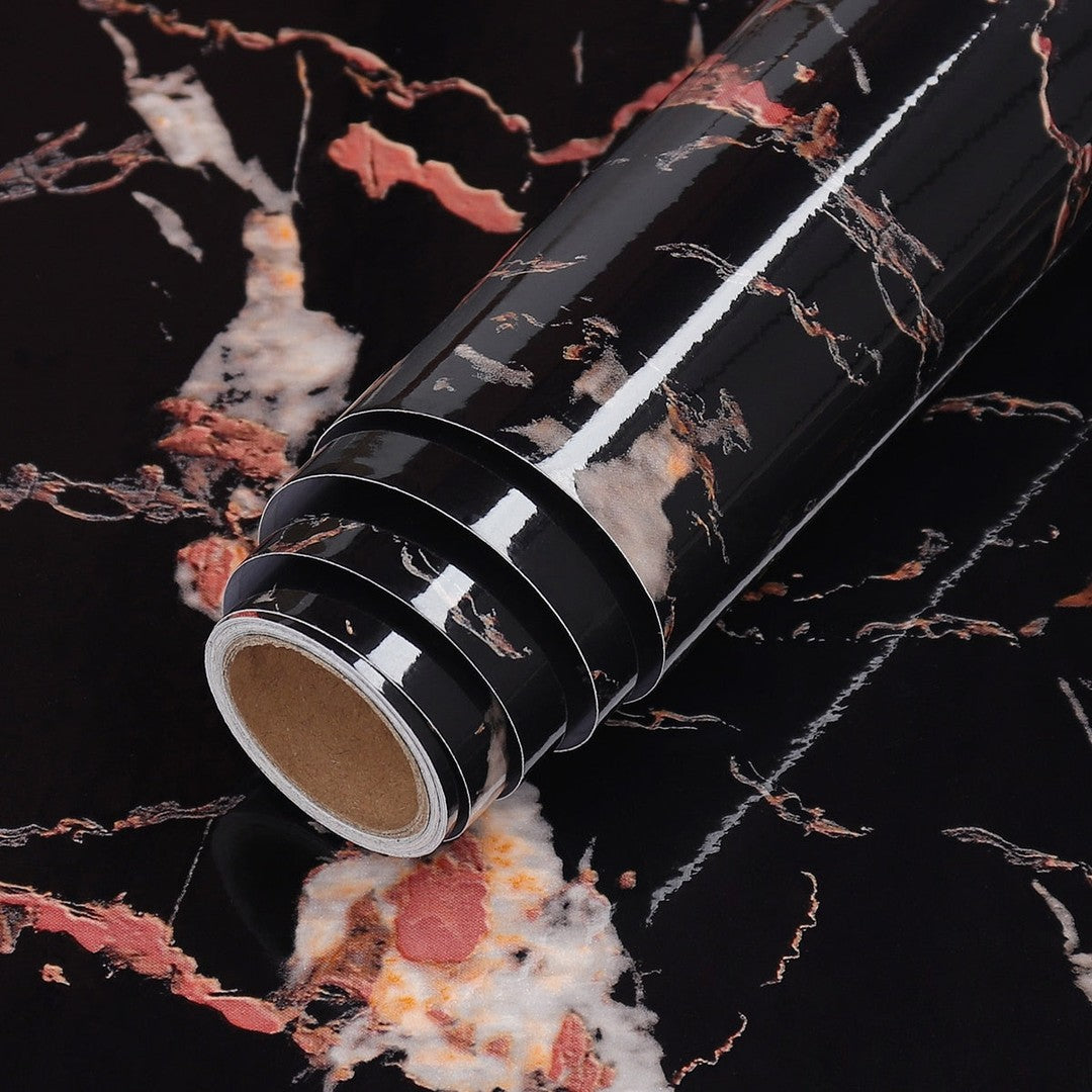Marble effect self-adhesive worktop vinyl - product photo 19