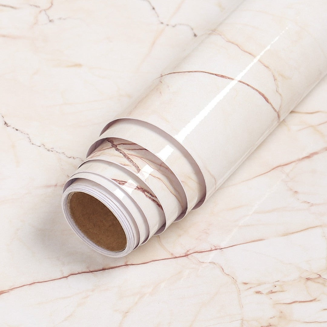 Marble effect self-adhesive worktop vinyl - product photo 26
