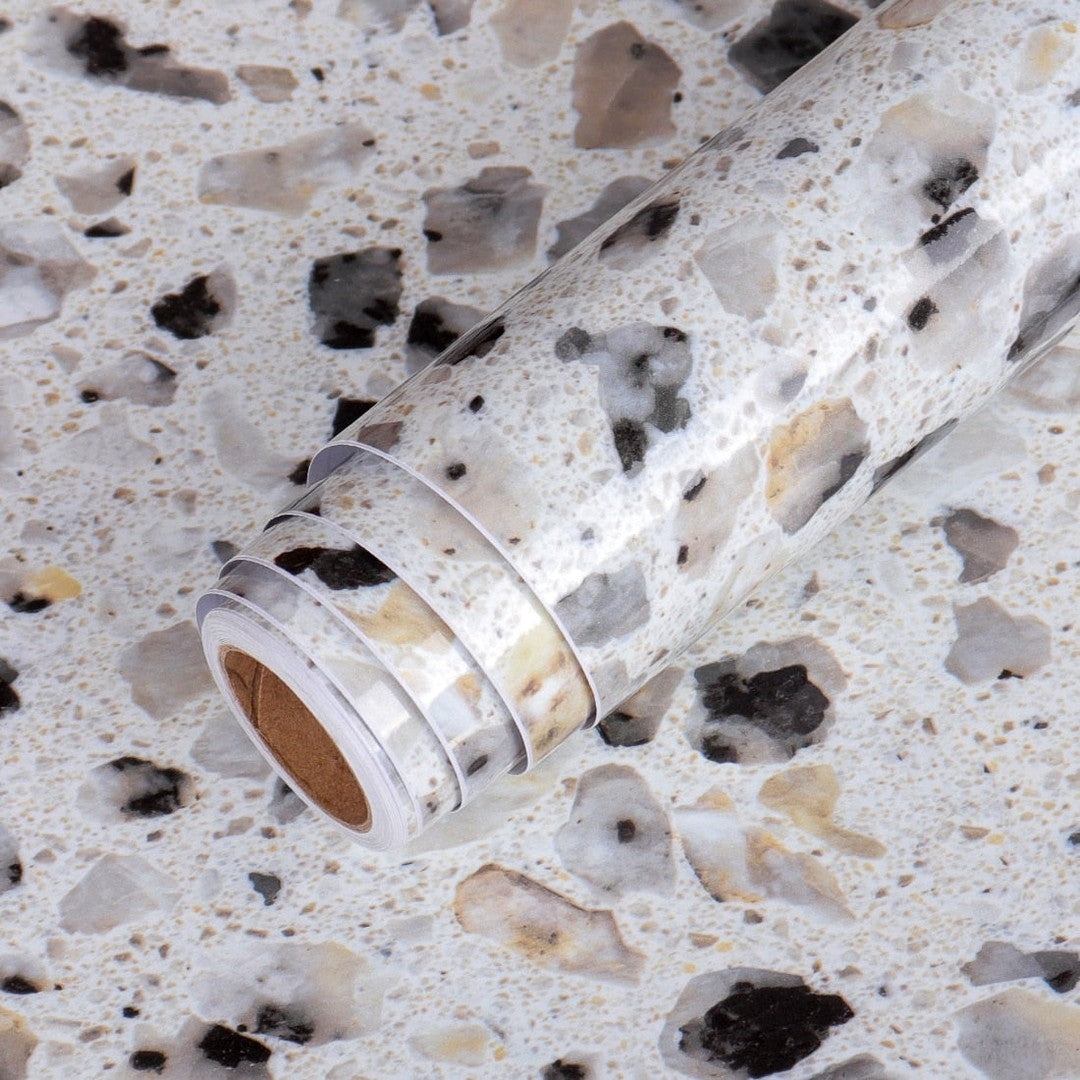 Marble effect self-adhesive worktop vinyl - product photo 29