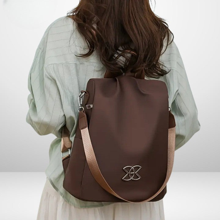 Anti-theft convertible backpack with hidden zip - product photo 2