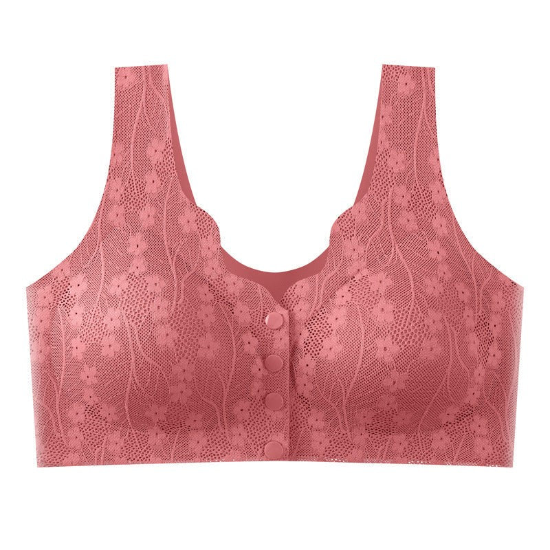 Front-fastening wire-free bra - product photo 17