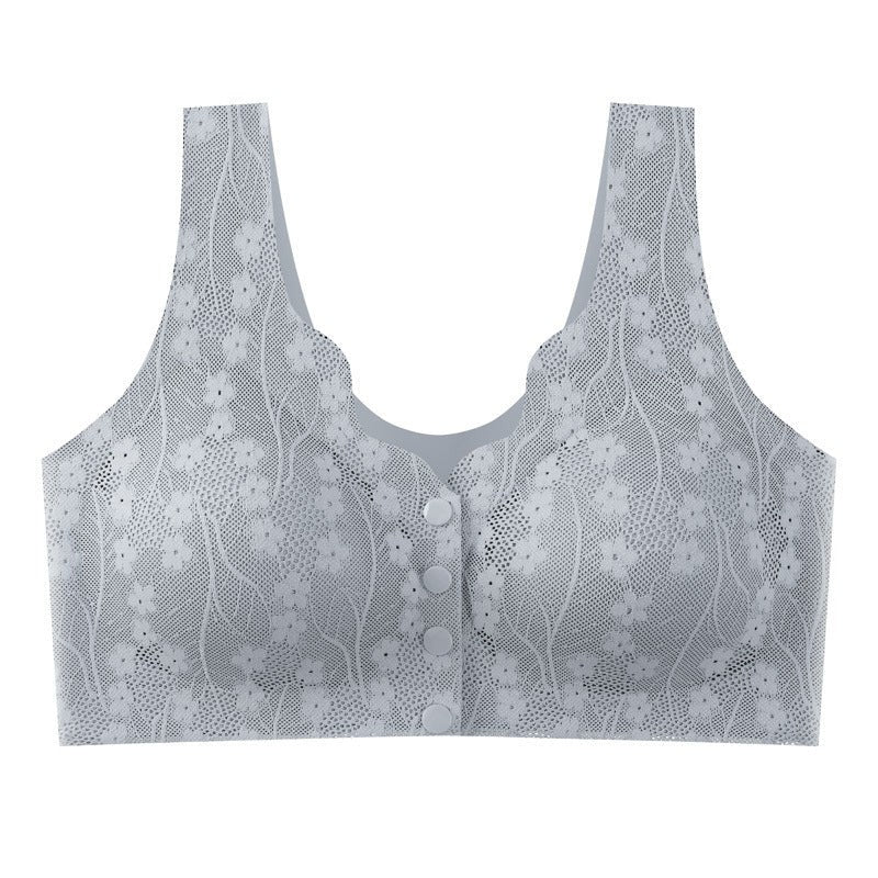 Front-fastening wire-free bra - product photo 20