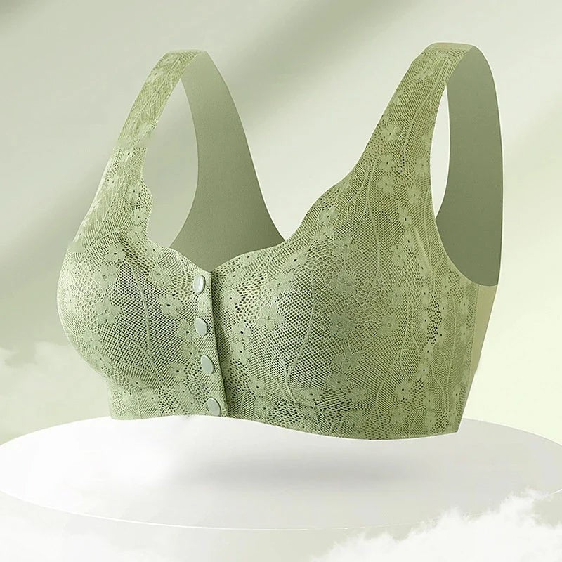 Front-fastening wire-free bra - product photo 7