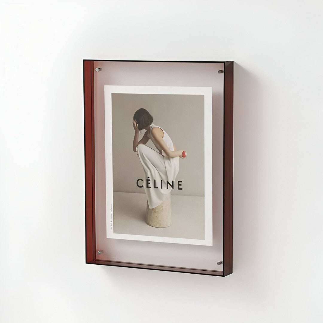 Clear acrylic photo frame - product photo 13