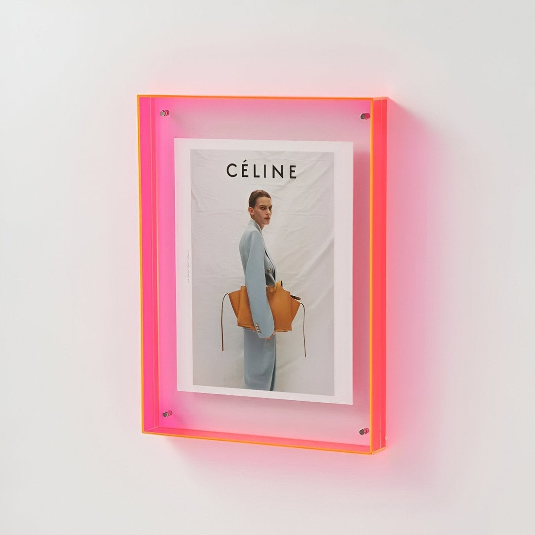 Clear acrylic photo frame - product photo 5
