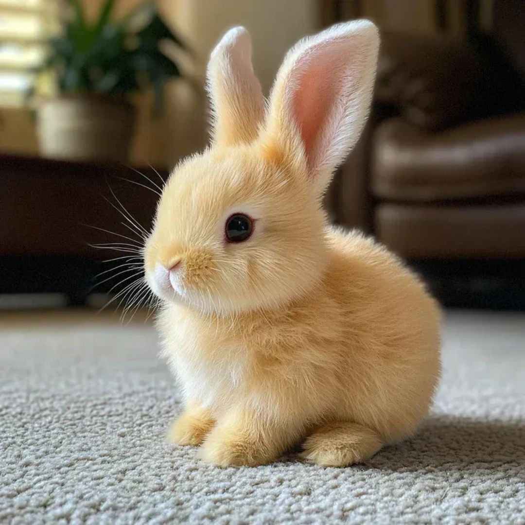 Interactive plush rabbit that hops - product photo 6