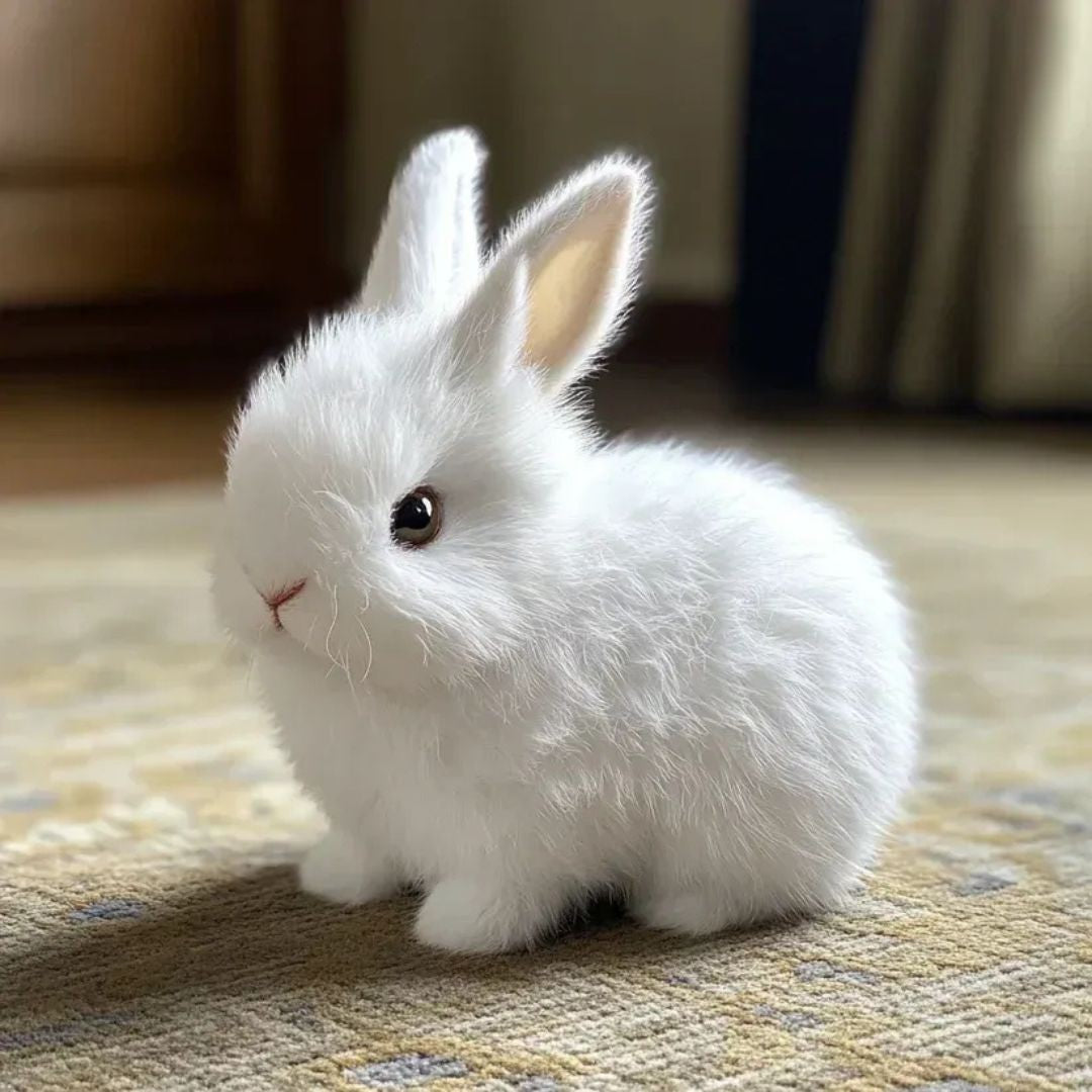 Interactive plush rabbit that hops - product photo 7