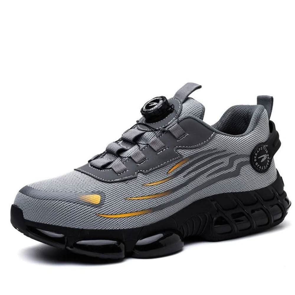 Wide toe slip-resistant work shoes with dial lacing - product photo 8