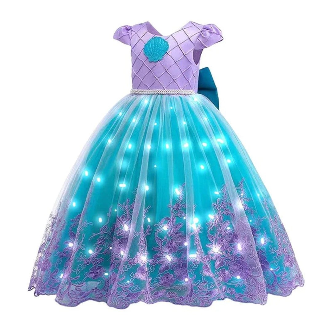Light-up LED mermaid costume gown - product photo 3