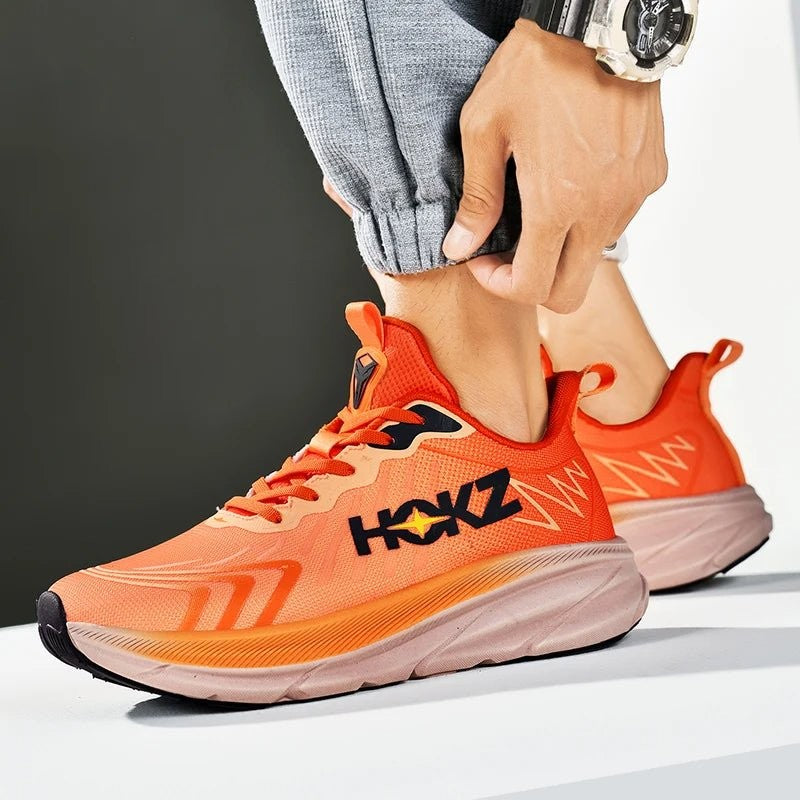 Lightweight cushioned mesh running shoe - product photo 7