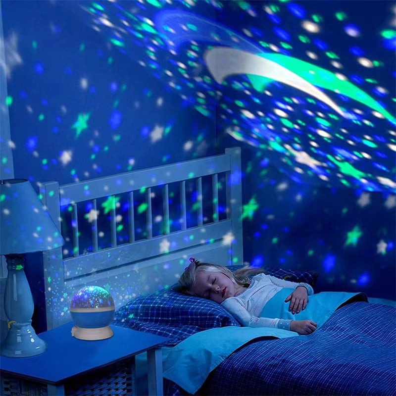 LED star projector night light - product photo 3
