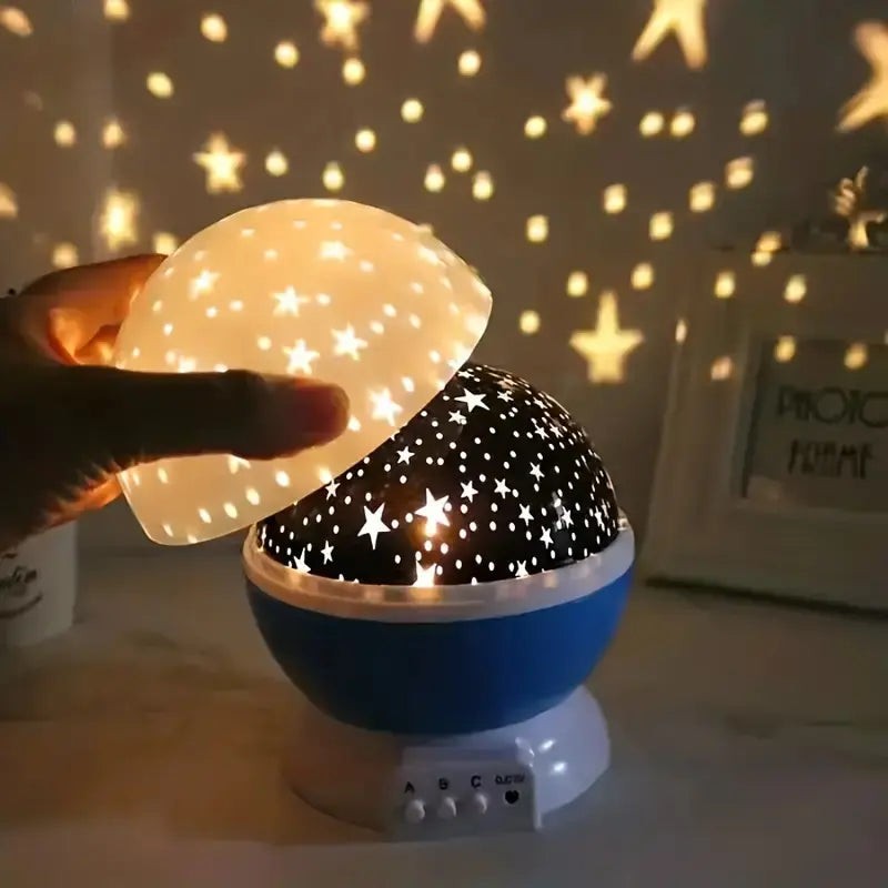 LED star projector night light - product photo 5