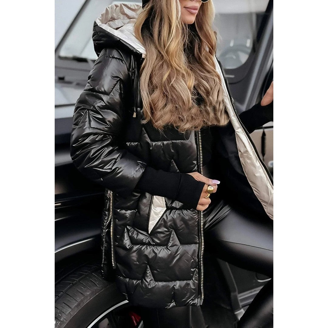 Woman wearing the Cosima women's jacket, 8 view