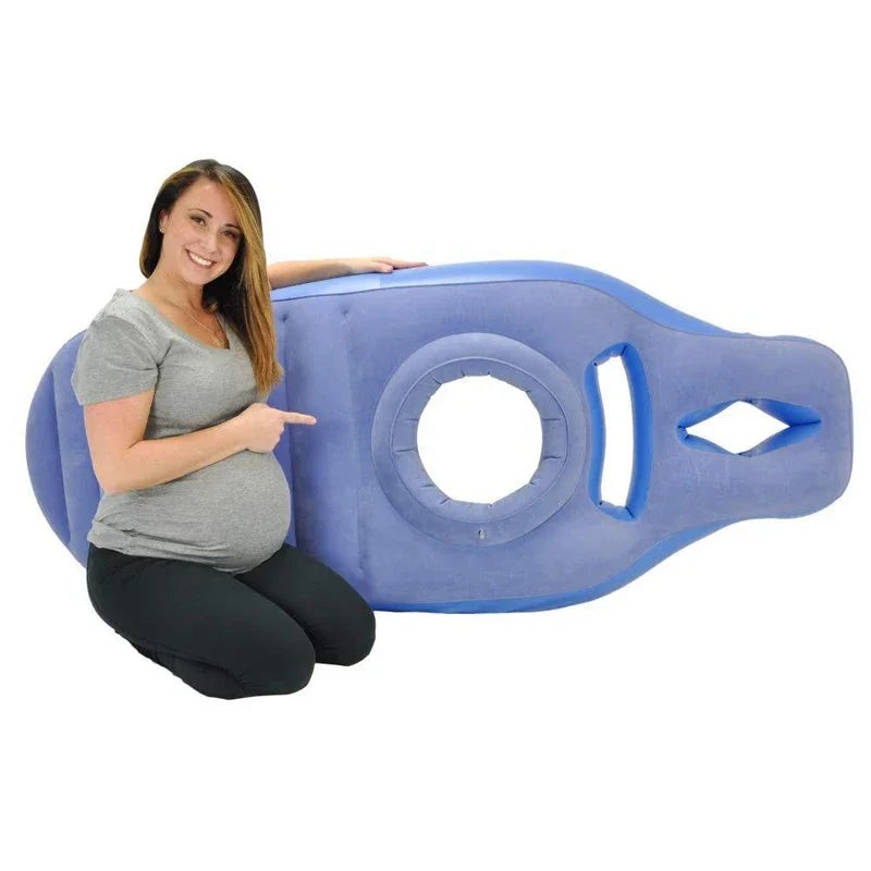 Inflatable full-length pregnancy body cushion - product photo 5