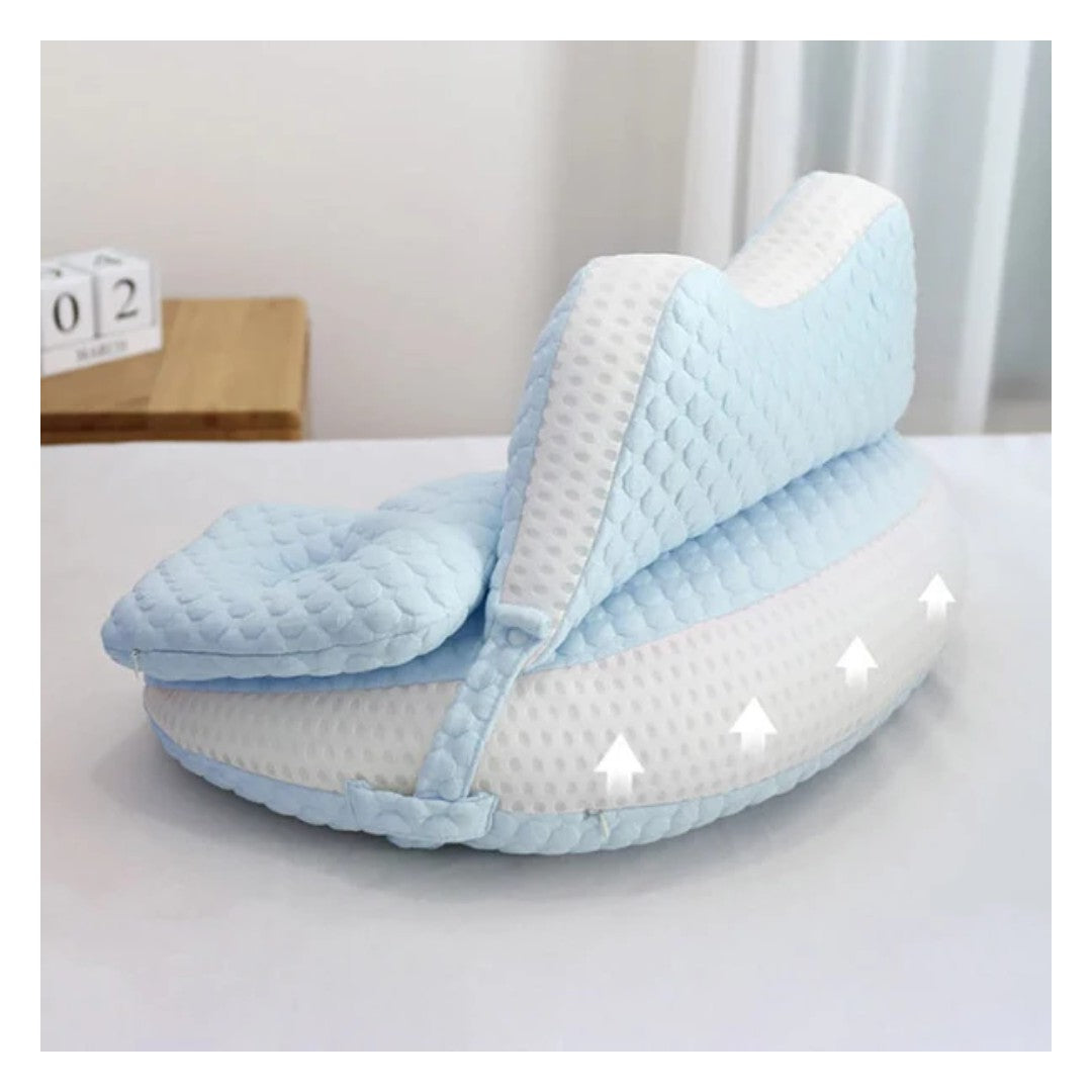 Curved nursing feeding pillow - product photo 6