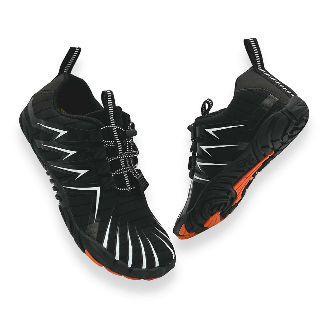 Man wearing the Dawson men's wide-leg lightweight shoes, 16 view