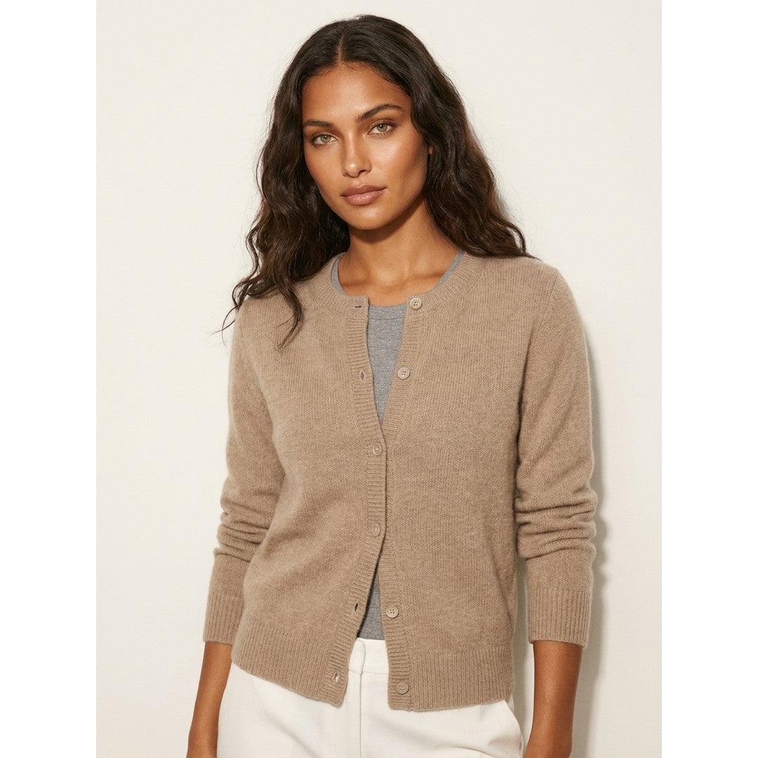 Woman wearing the Delilah women's jacket, model view