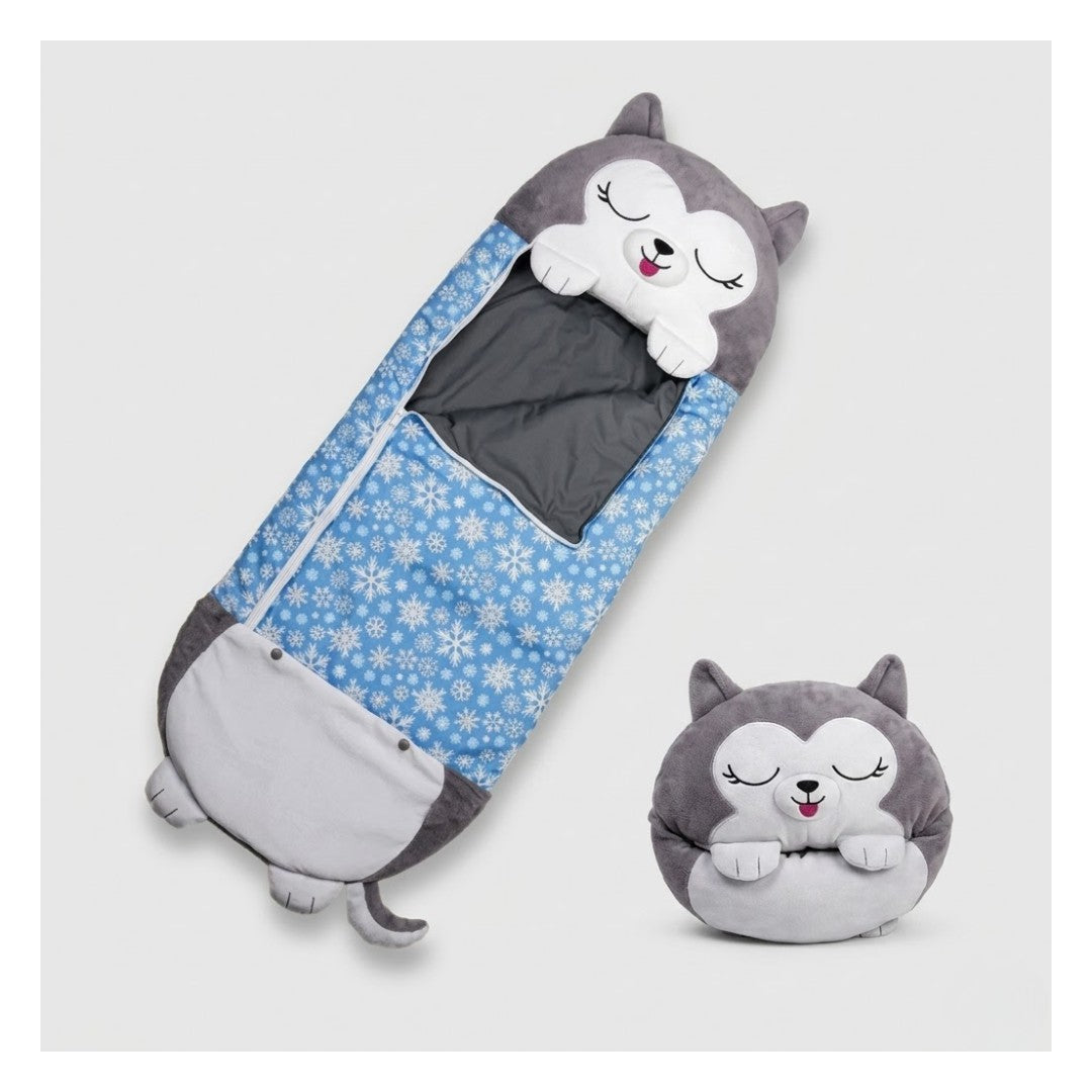 Plush animal-shaped kids sleeping bag - product photo 2