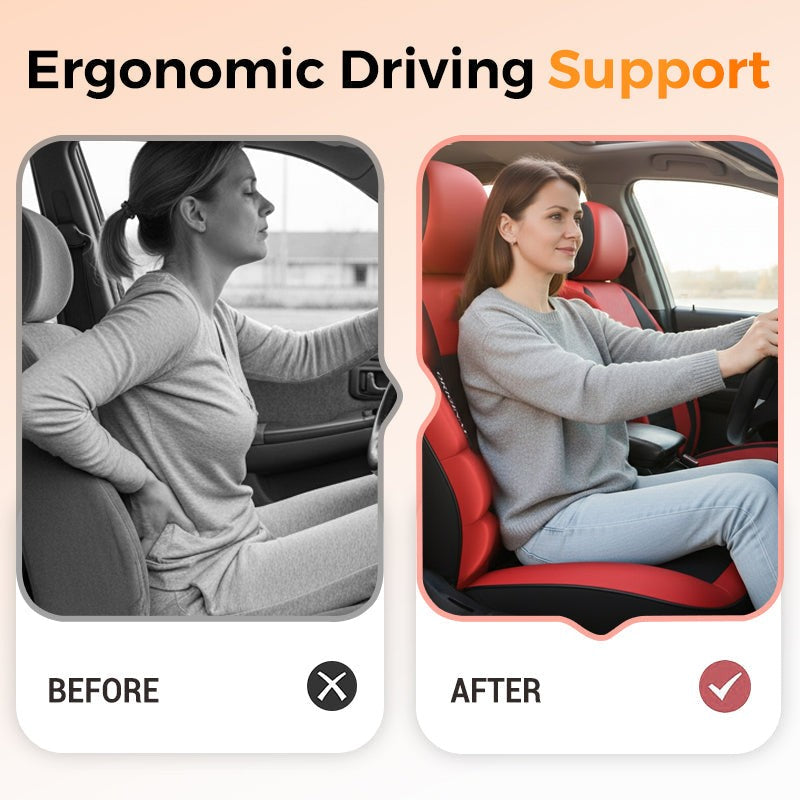 Universal PU leather front car seat covers - product photo 14