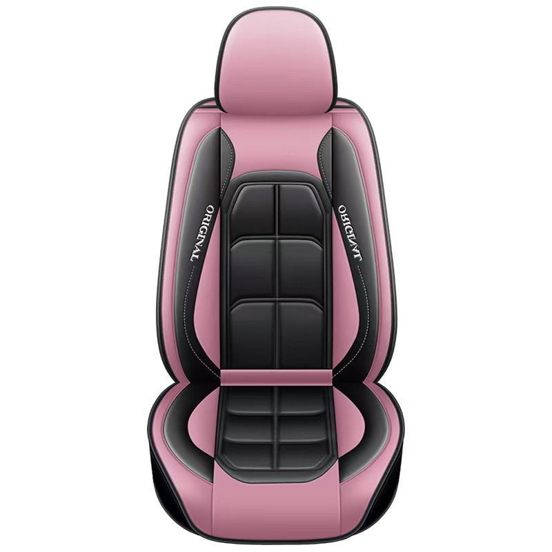 Universal PU leather front car seat covers - product photo 16