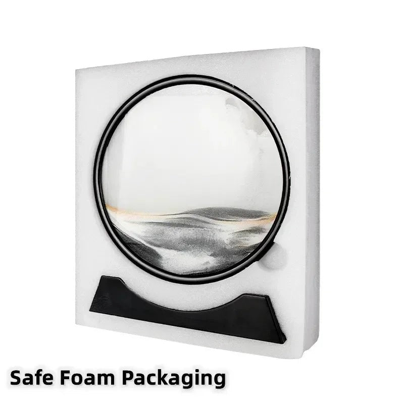 Framed moving sand art picture - product photo 3