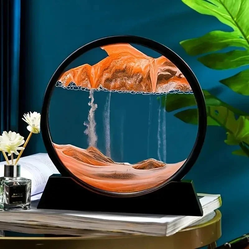 Framed moving sand art picture - product photo 4