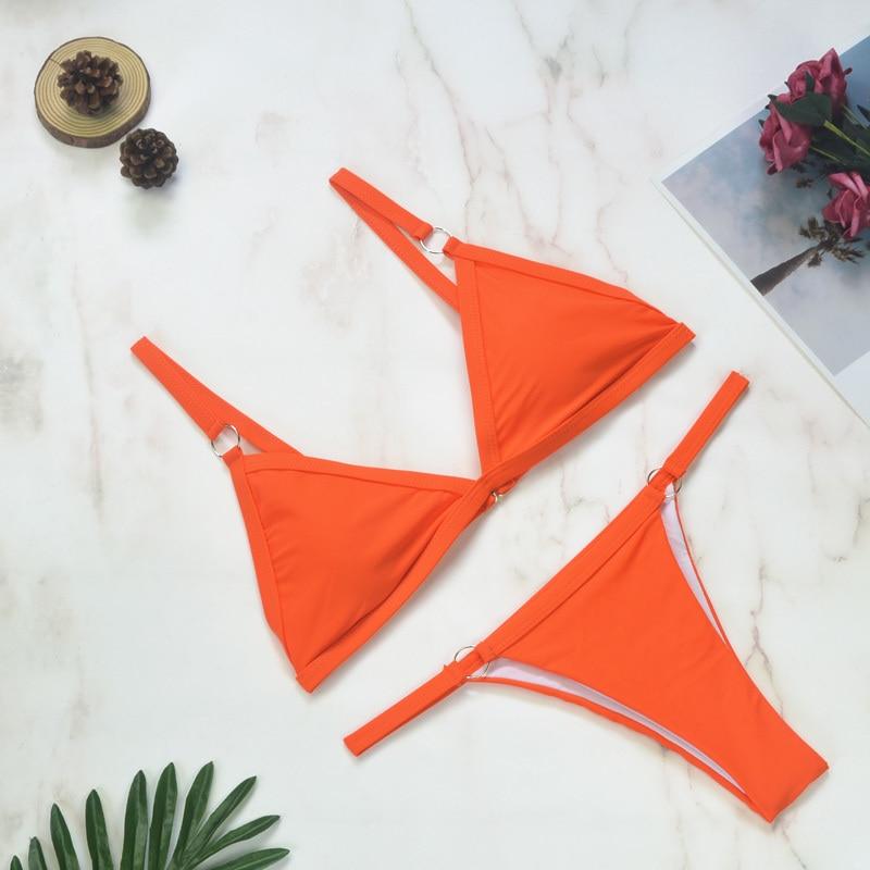 Aria | Women's Adjustable Strap Triangle Bikini Set