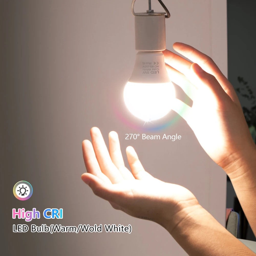 E27 warm white LED bulb - product photo 4