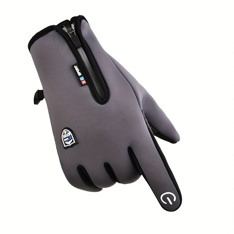 USB heated waterproof winter gloves - product photo 4