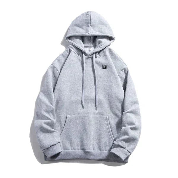 USB heated unisex hoodie with three heat settings - product photo 5