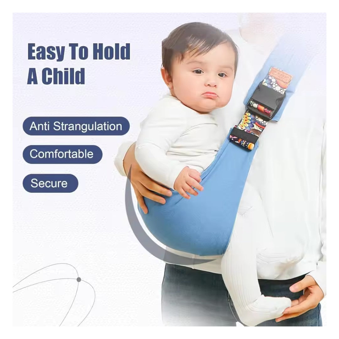 Crossbody baby carrier with hip seat - product photo 8