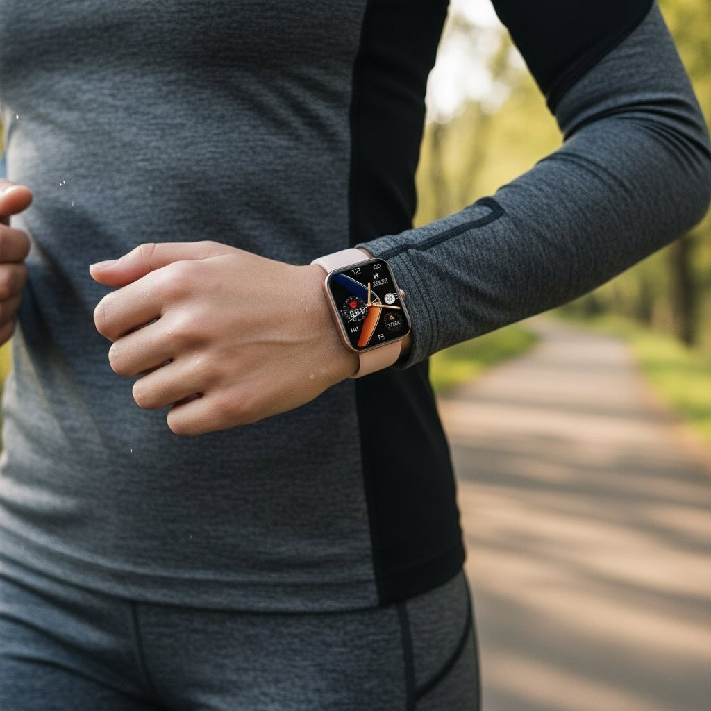 Water-resistant fitness tracking watch - product photo 1