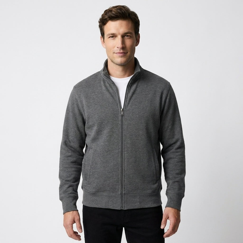 Men's full-zip layering vest - product photo 13