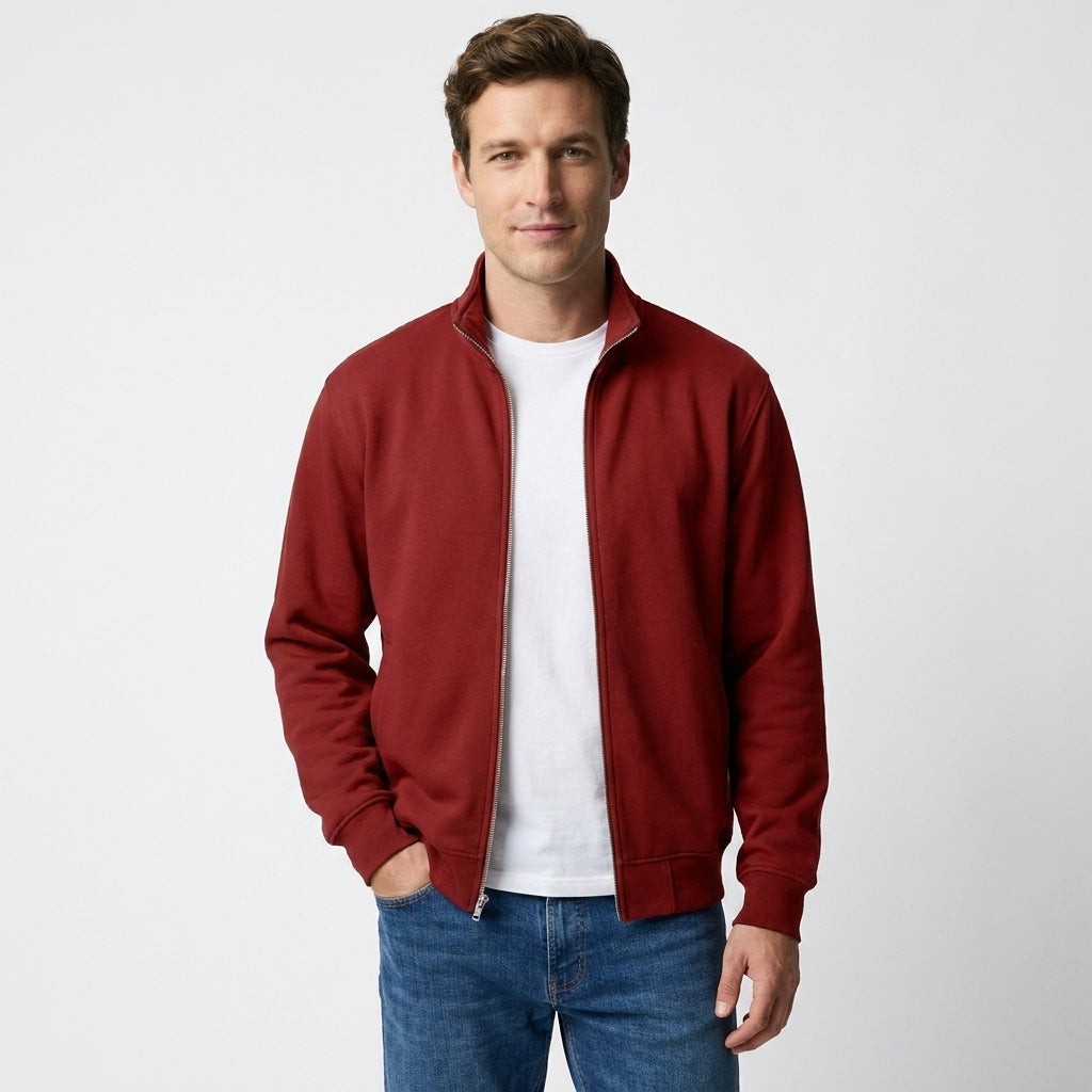 Men's full-zip layering vest - product photo 9