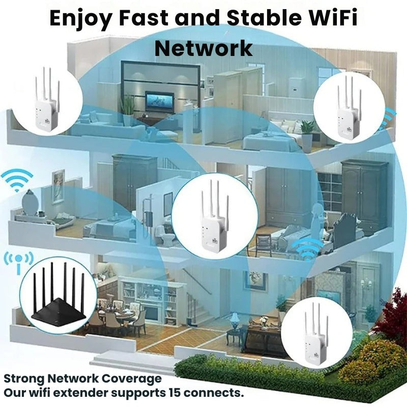 Outdoor dual-band WiFi range extender - product photo 2