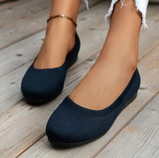 Brina | Women's Knit Slip-On Ballet Flats